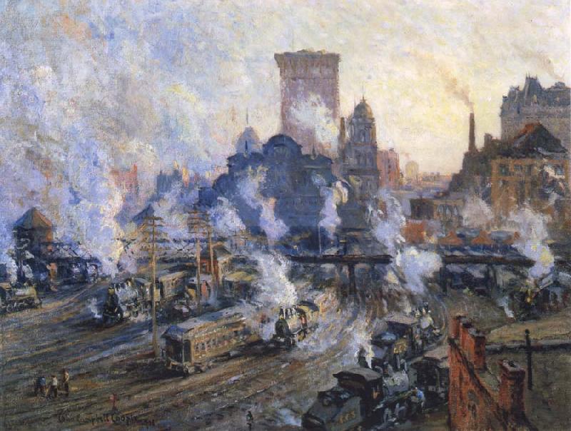 Colin Campbell Cooper Old Grand Central Station